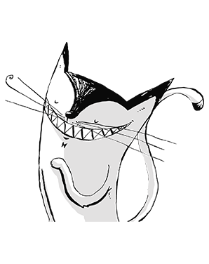 Grinsekatze by Katrin Nicklas